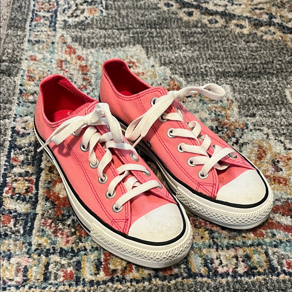 Converse All Star Pink Low Top Sneakers